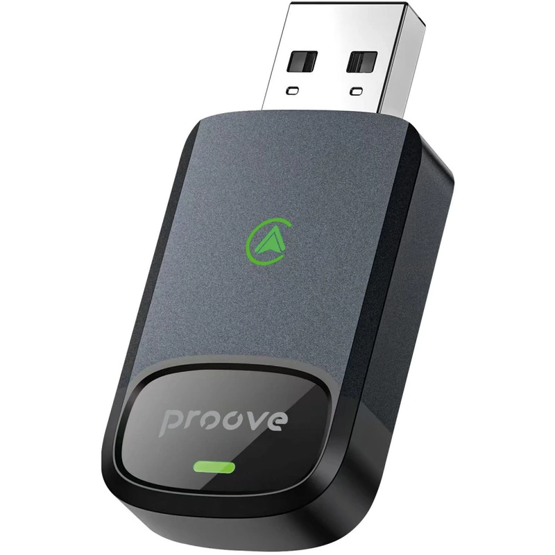Бездротовий адаптер Proove Unity 2in1 (CarPlay / Android Auto) gray