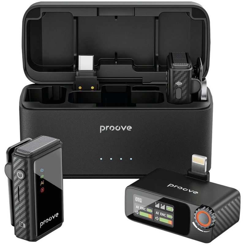 Бездротовий петличний мікрофон Proove Forum Pro black — Proove