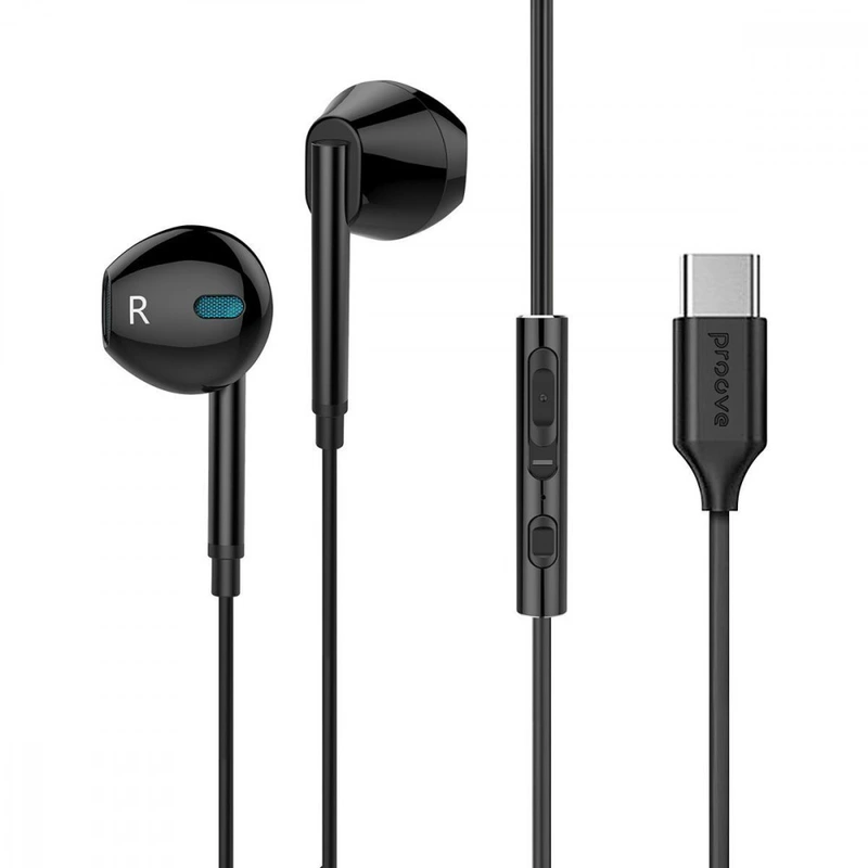 Дротові навушники Proove Scape C3 (Type-C) black