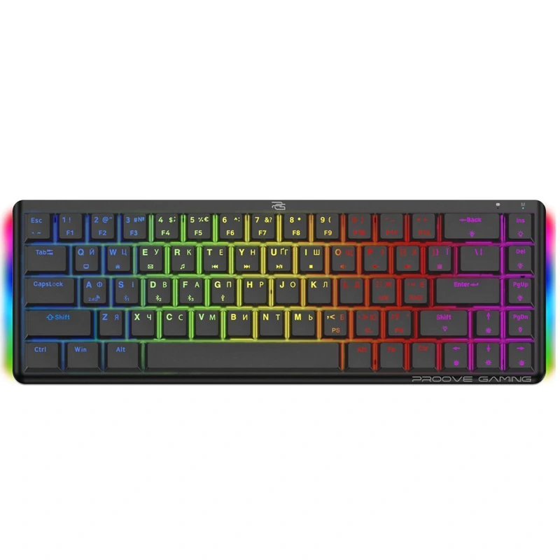 Бездротова клавіатура Proove Gaming AFK (Ukraine Layout) black — Proove