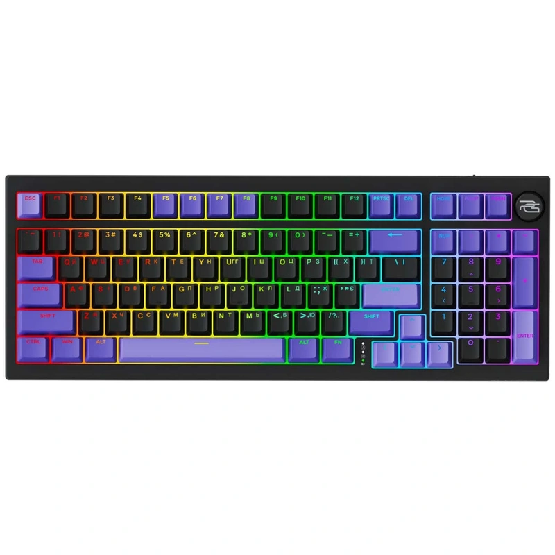 Бездротова клавіатура Proove Gaming Slicker Special Edition (Ukraine Layout) black/purple — Proove