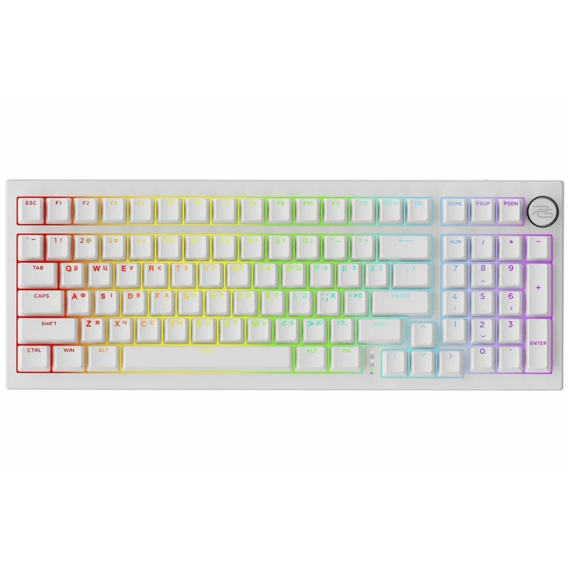 Бездротова клавіатура Proove Gaming Slicker Special Edition (Ukraine Layout) white — Proove