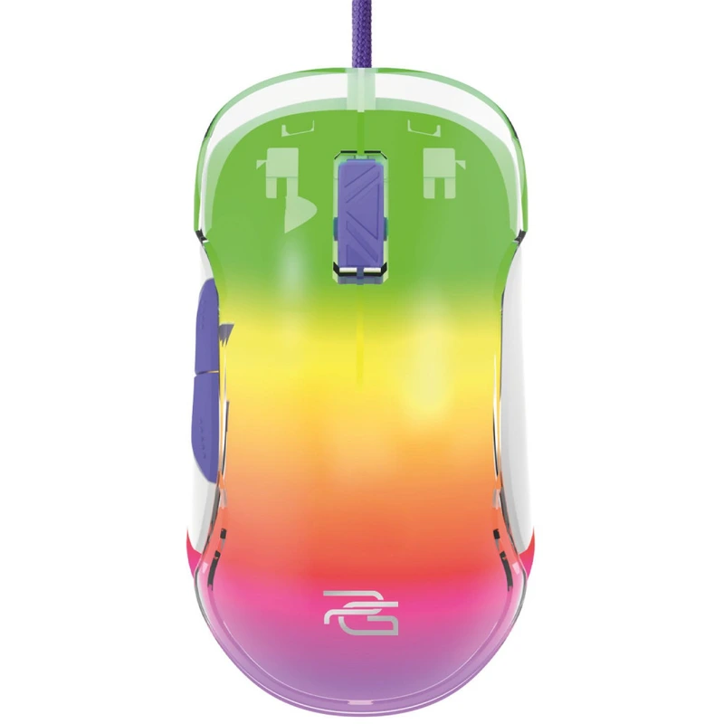 Дротова ігрова миша Proove Gaming Blaze white/purple