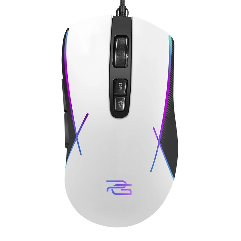 Дротова ігрова миша Proove Gaming Defiant white