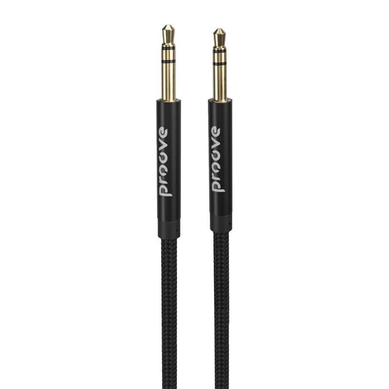 Кабель AUX Proove Weft (1m) black