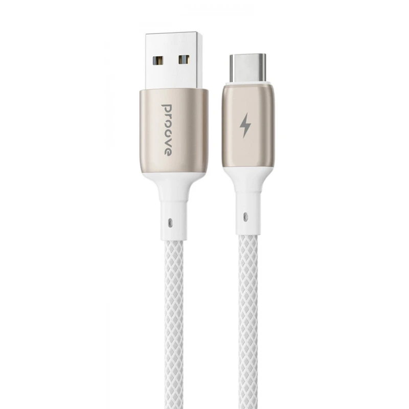 Кабель Proove Dense Metal USB to Type-C 3A (1m) white