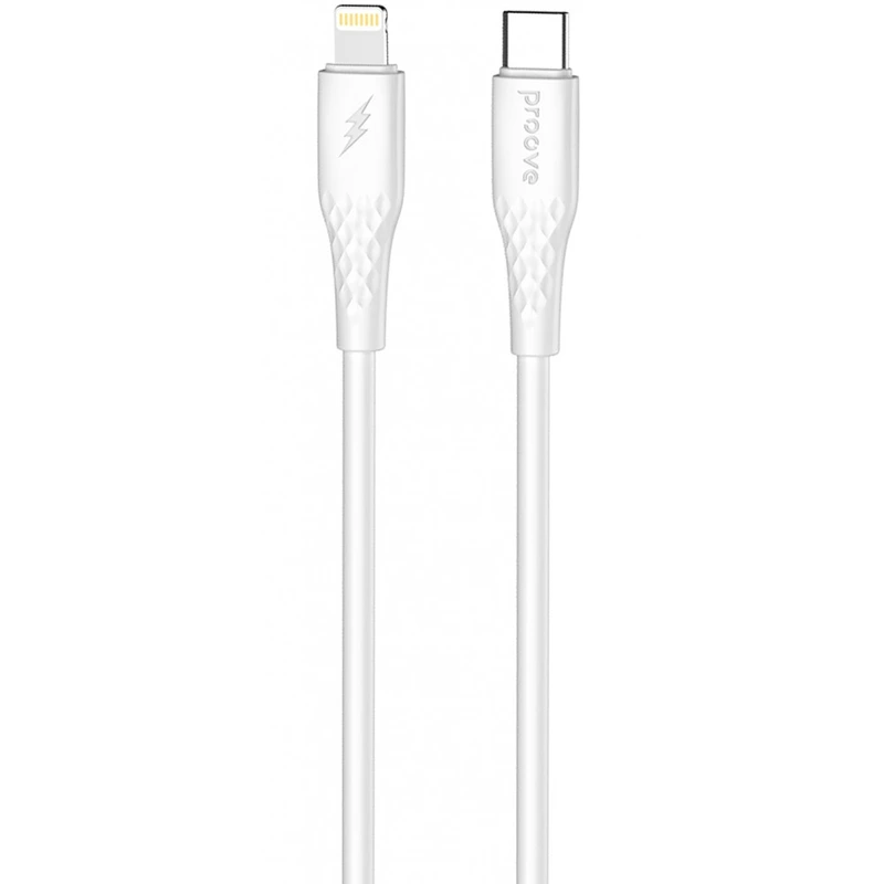 Кабель Proove GridLine Type-C to Lightning 27W (1m) black