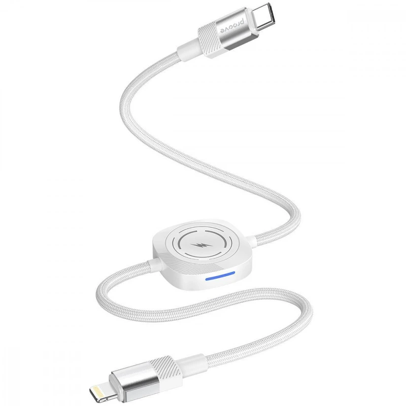 Кабель Proove Multi Charging Type-C to Lightning 27W white