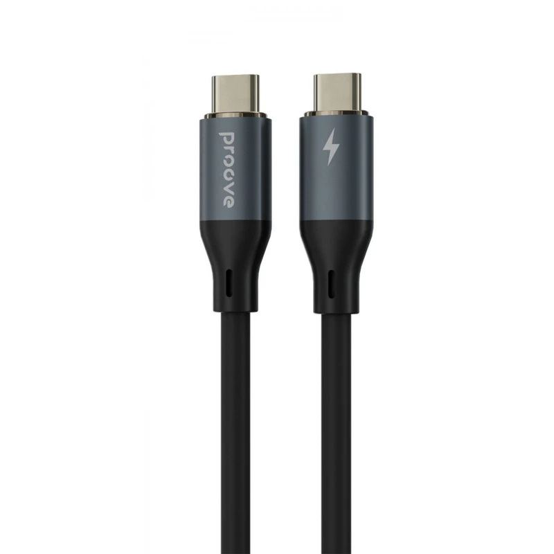 Кабель Proove PowerFull Type-C to Type-C 100W (1.5m) black