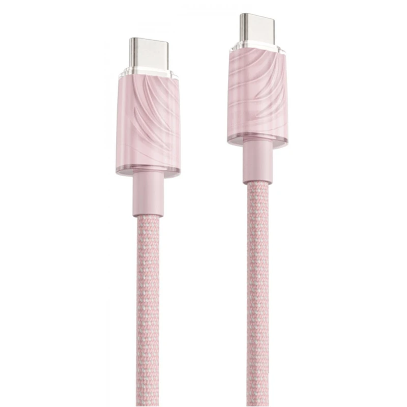 Кабель Proove Spectral Type-C to Type-C 60W (1m) pink