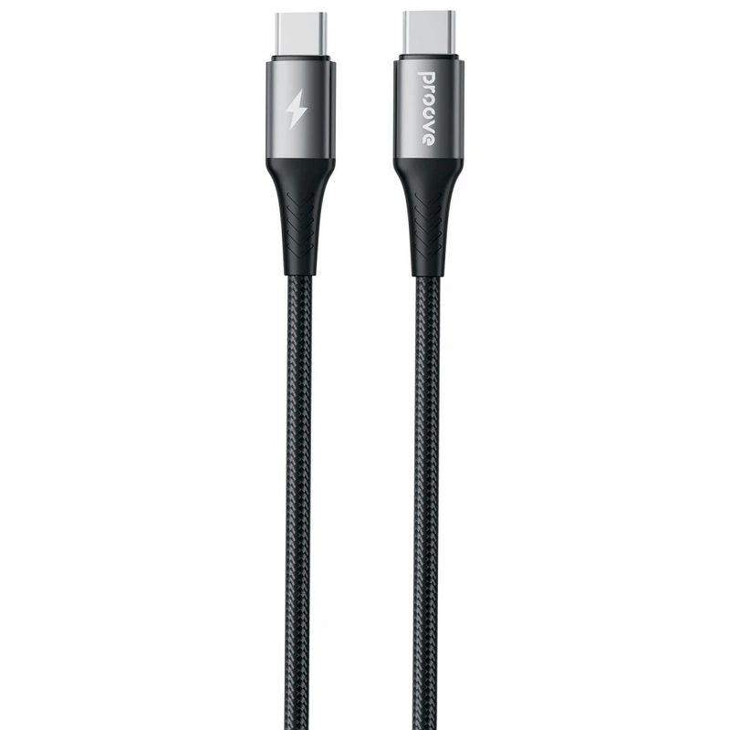 Кабель Proove WireX Pro Type-C to Type-C 100W (1.5m) black