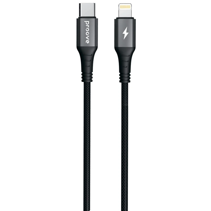 Кабель Proove WireX Type-C to Lightning 27W (1m) black