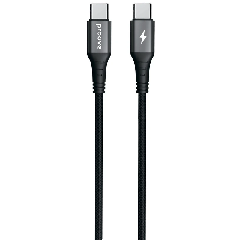 Кабель Proove WireX Type-C to Type-C 60W (2m) black