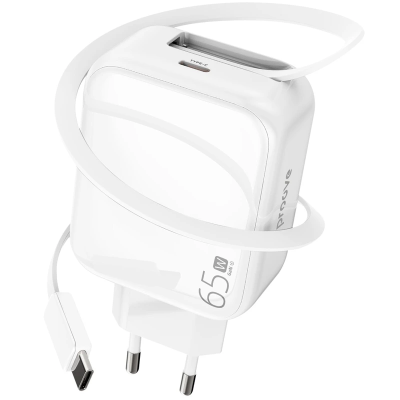 МЗП Proove Fixtape GaN 65W (Type-C) white — Proove
