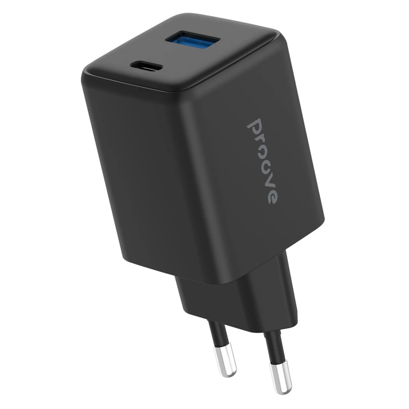 МЗП Proove Pocket GaN 45W (Type-C + USB) black — Proove