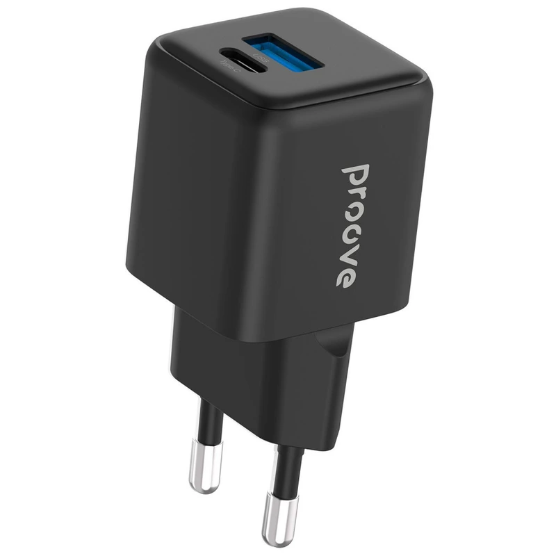МЗП Proove Pocket GaN Plus 25W (Type-C + USB) black — Proove