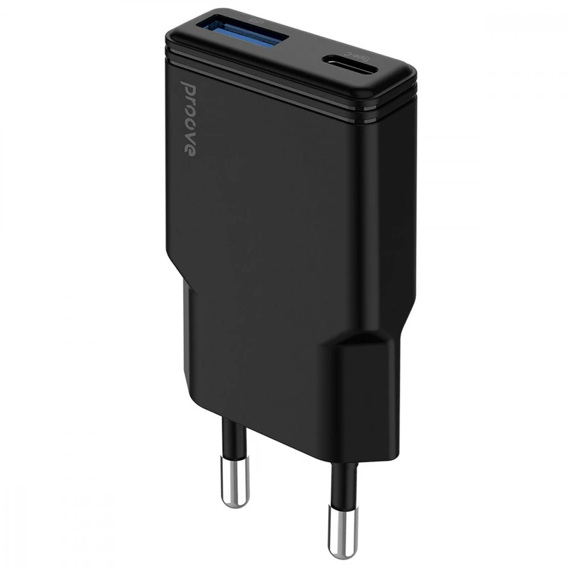 МЗП Proove Slender 30W (Type-C + USB) black