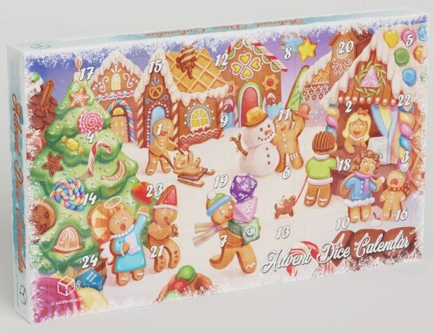 Набір кубиків Advent Dice Calendar 2025 Dice Set