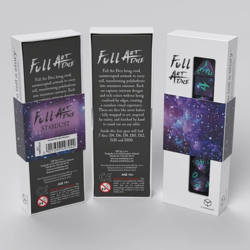 Набір кубиків Full Art Dice Set: Stardust