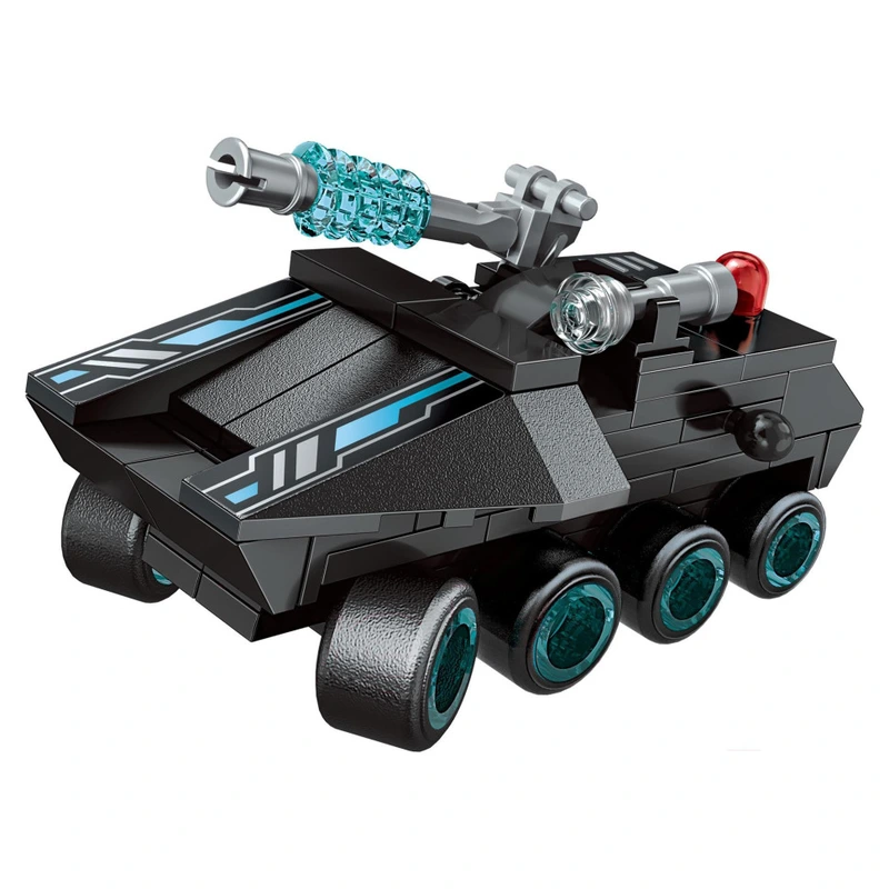 Дитячий Конструктор Qman 1413-1-8 транспорт, зброя, 95 дит.  Cannon Sturmpanzer — Qman