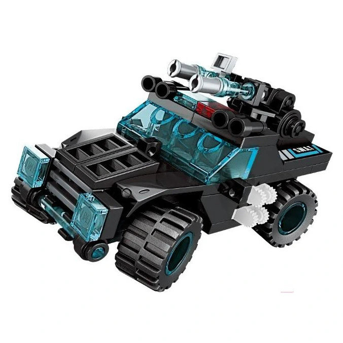 Дитячий Конструктор Qman 1413-1-8 транспорт, зброя, 95 дит.  Magnetic Storm Humvee — Qman