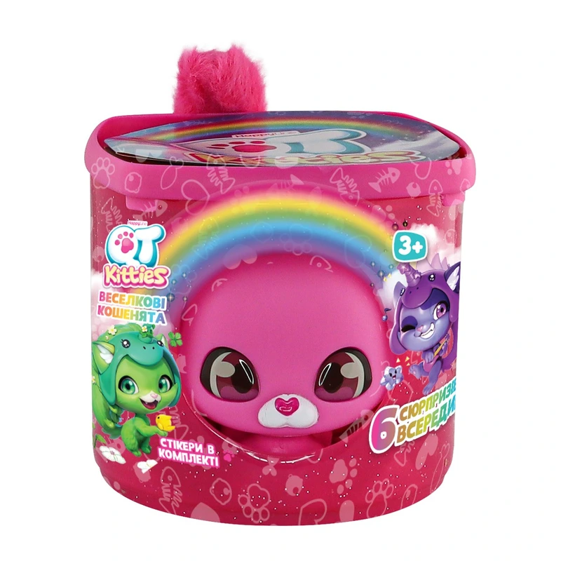 Дитячий ігровий набір "Кошеня Міна" QT Kitties 450006-3 фігурка, будиночок, аксесуари — QT Kitties