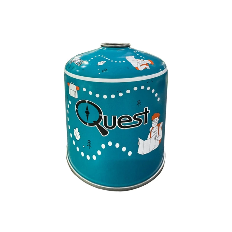 Газовий балон різьбовий бутановий Quest, 450гр — Quest