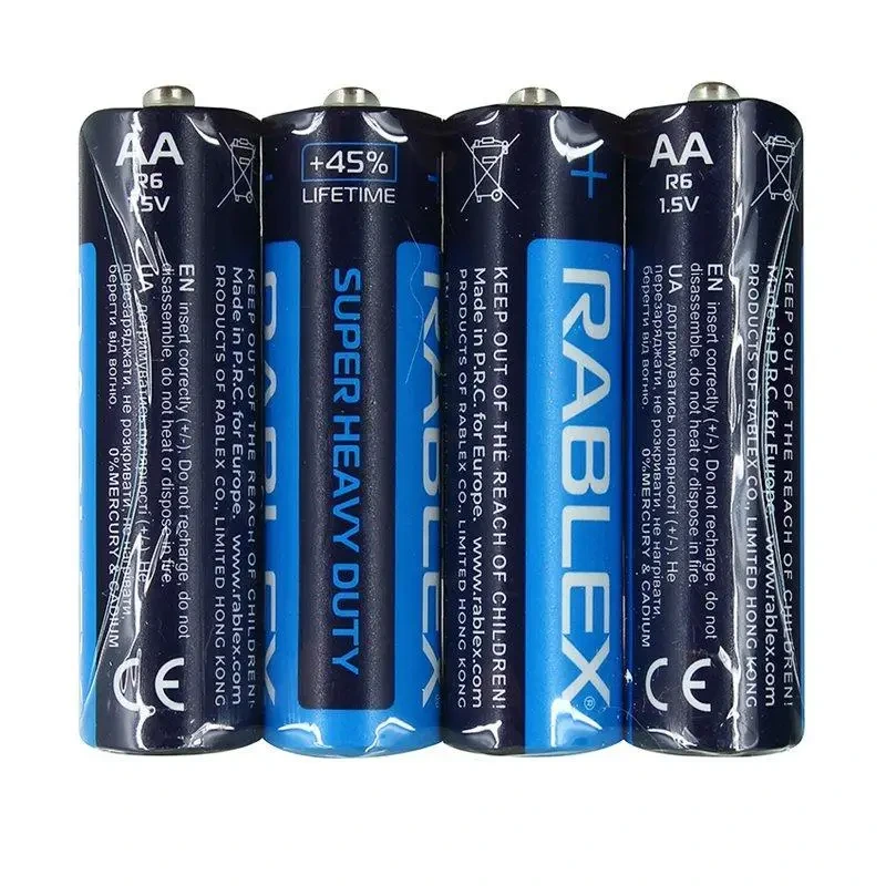 Батарейка Rablex R6/AA Super Heavy Duty (4шт)