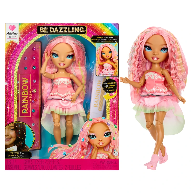 Лялька RAINBOW HIGH серії "Be Dazzling"  – АДЕЛІН (з аксес.) — Rainbow High