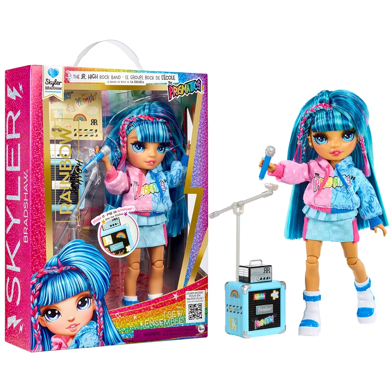 Лялька RAINBOW HIGH серії "Junior High Rockband" - СКАЙЛЕР (з аксес.)