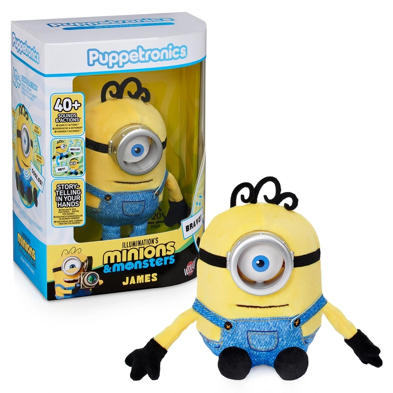 Інтерактивна м'яка іграшка PUPPETRONIC BY REAL FX Palm серії "Посіпаки" - ДЖЕЙМС