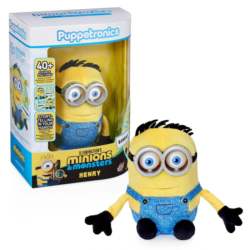 Інтерактивна м'яка іграшка PUPPETRONIC BY REAL FX Palm серії "Посіпаки" - ГЕНРІ
