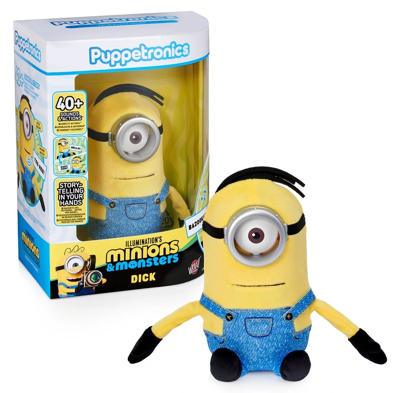 Інтерактивна м'яка іграшка PUPPETRONIC BY REAL FX Palm серії "Посіпаки" - ДІК