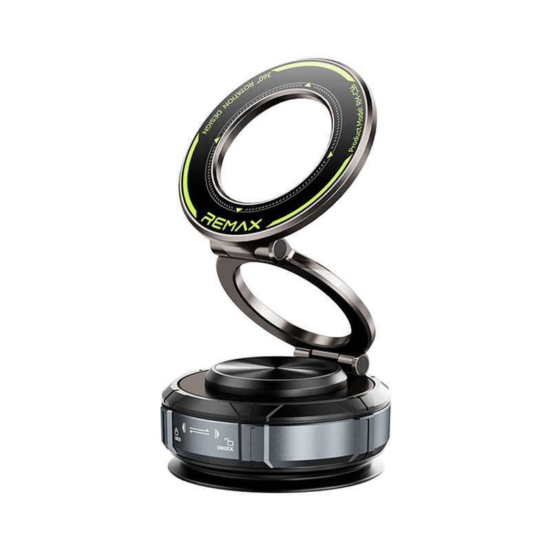 Автотримач для телефона REMAX Tri-Fold Air Cushion Magnetic Rotatable Car Holder RM-C36 Tarnish — Remax
