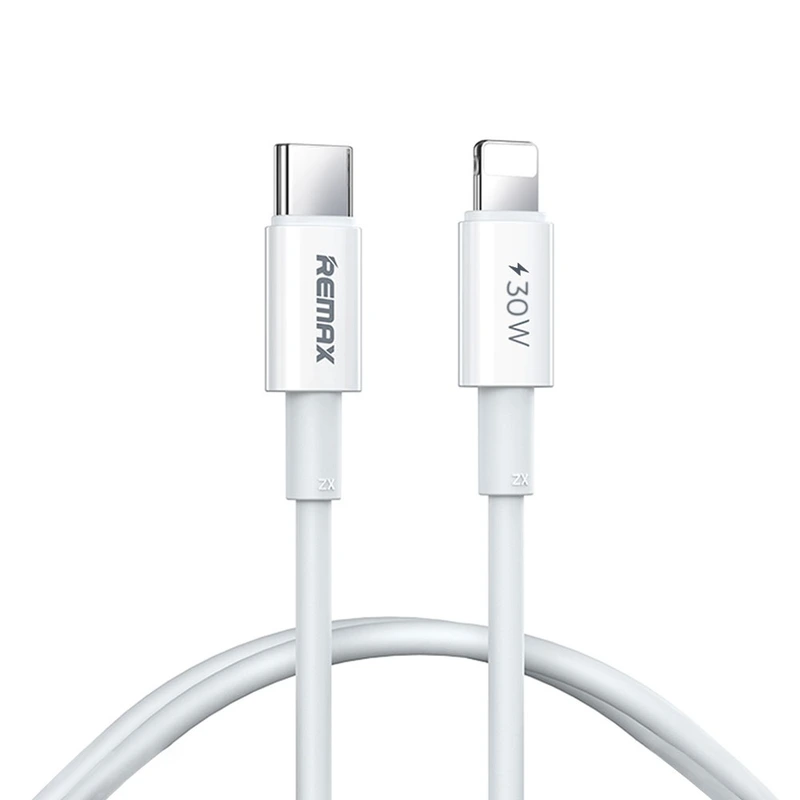 Кабель REMAX  Dofon Series 30W PD Fast Charging  Data Cable 1M RC-C026   (C-L) White — Remax