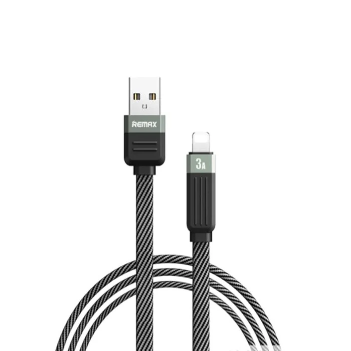 Кабель REMAX Janker Series 3A Braided Fast Charging Data Cable RC-C085 A-L Black — Remax