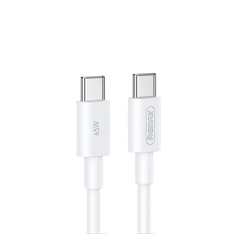 Кабель REMAX Marlik Series 65W PD Fast Charging Data Cable RC-C021 C-C 2M White