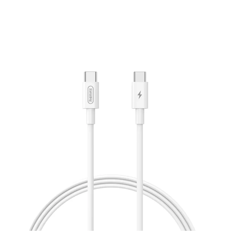 Кабель REMAX  Marlik Series PD 65W Fast Charging Cable RC-191 C-C  Type C-Type C-White — Remax