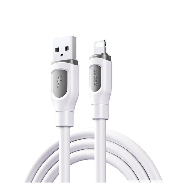 Кабель REMAX Ruinay Series 2.4A Fast Charging Data Cable 1M RC-C113  A-L-White — Remax