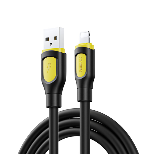 Кабель REMAX Ruinay Series 2.4A Fast Charging Data Cable 1M RC-C113 A-L-Black — Remax