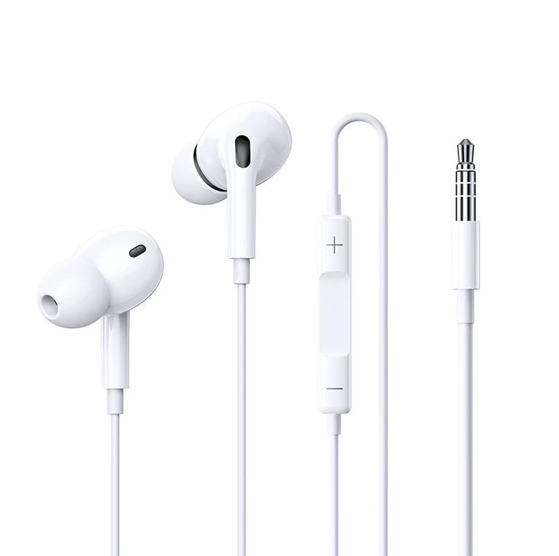 Навушники дротові REMAX Wired Earphones for Music and Call  RM-575/a/i( 3.5mm) White — Remax