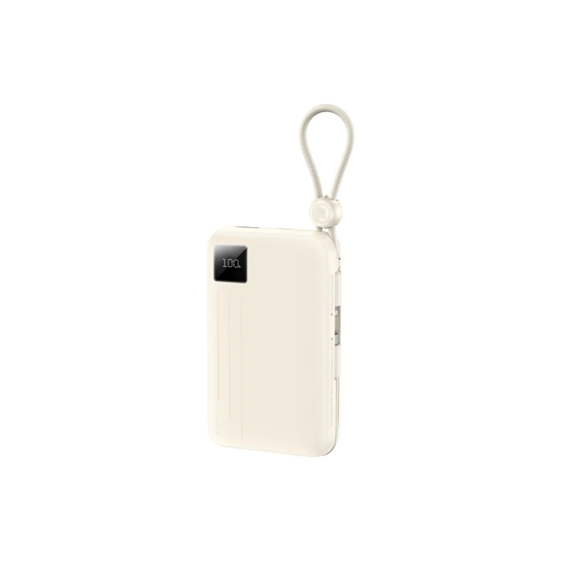 Зовнішній акумулятор REMAX 22.5W Dual cables fast charging power bank 20000mAh FC-15 Beige — Remax