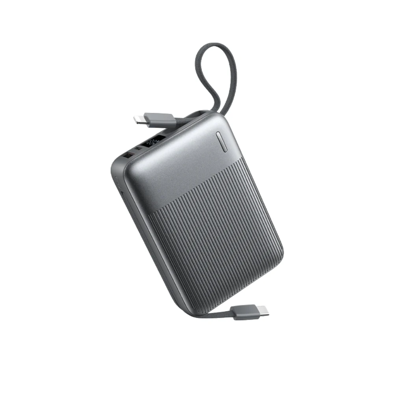Зовнішній акумулятор REMAX 22.5W Fast Charging Cables Power Bank 20000mAh FC-06 grey — Remax