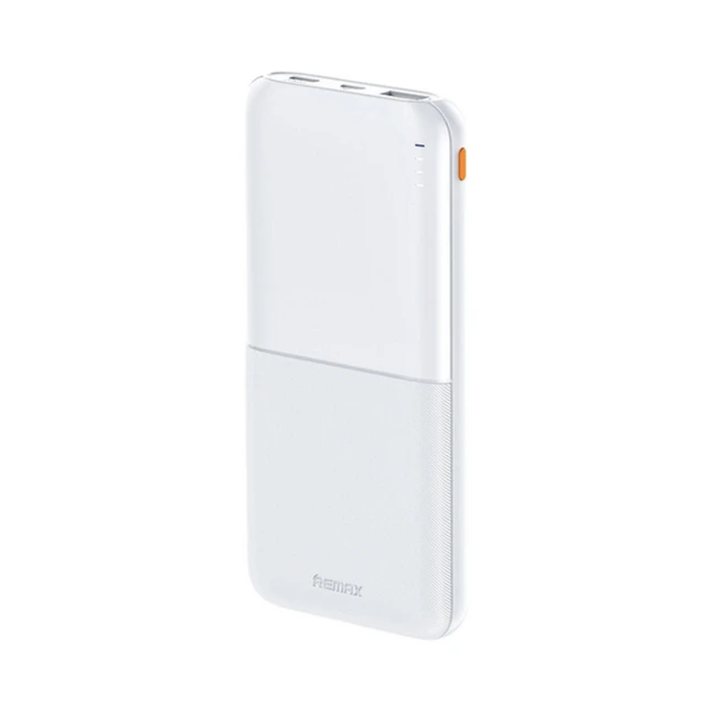 Зовнішній акумулятор REMAX Lango II Series 2.4A Power Bank 10000mAh RPP-23 White — Remax