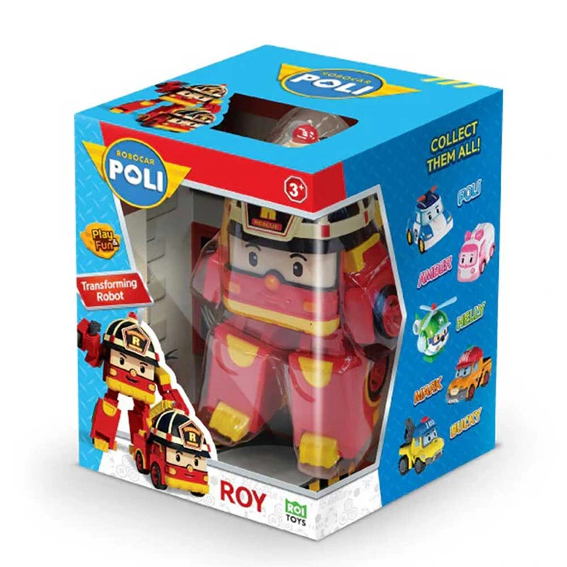КОЛЕКЦІЙНА МАШИНКА-ТРАНСФОРМЕР РОБОКАР РОЙ (10 СМ) — Robocar POLI