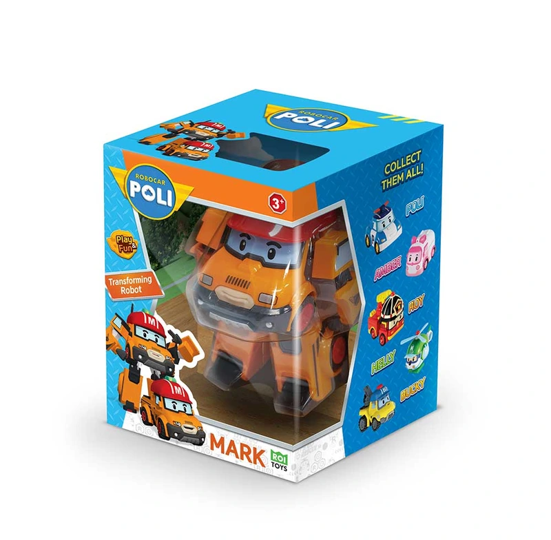 КОЛЕКЦІЙНА МАШИНКА-ТРАНСФОРМЕР РОБОКАР МАРК (10 СМ)