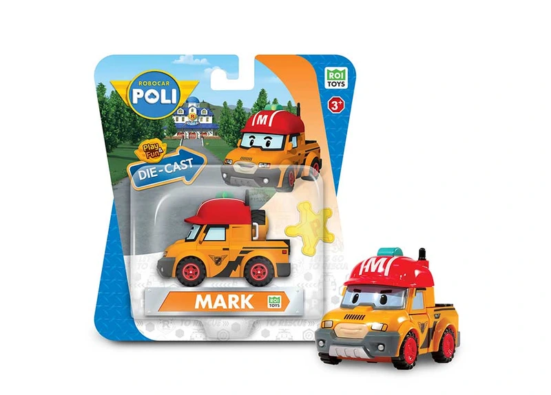 МЕТАЛЕВА КОЛЕКЦІЙНА МАШИНКА  РОБОКАР МАРК DIE CAST — Robocar POLI