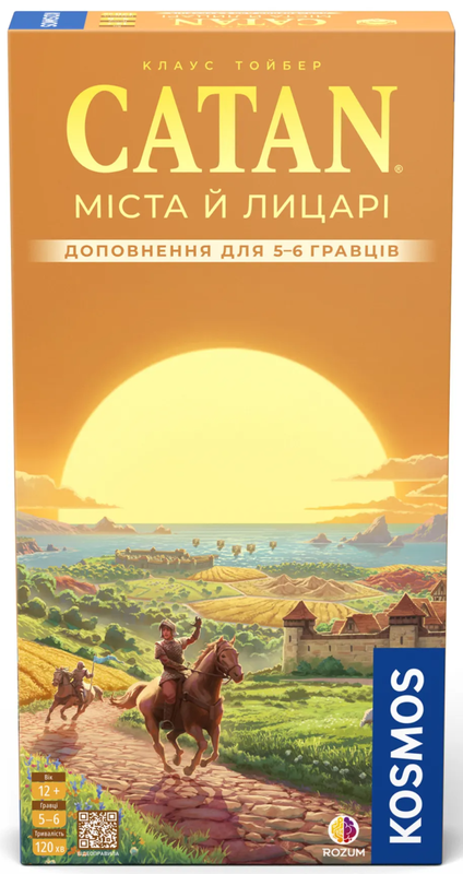 CATAN. Міста й лицарі. Доповнення для 5-6 гравців