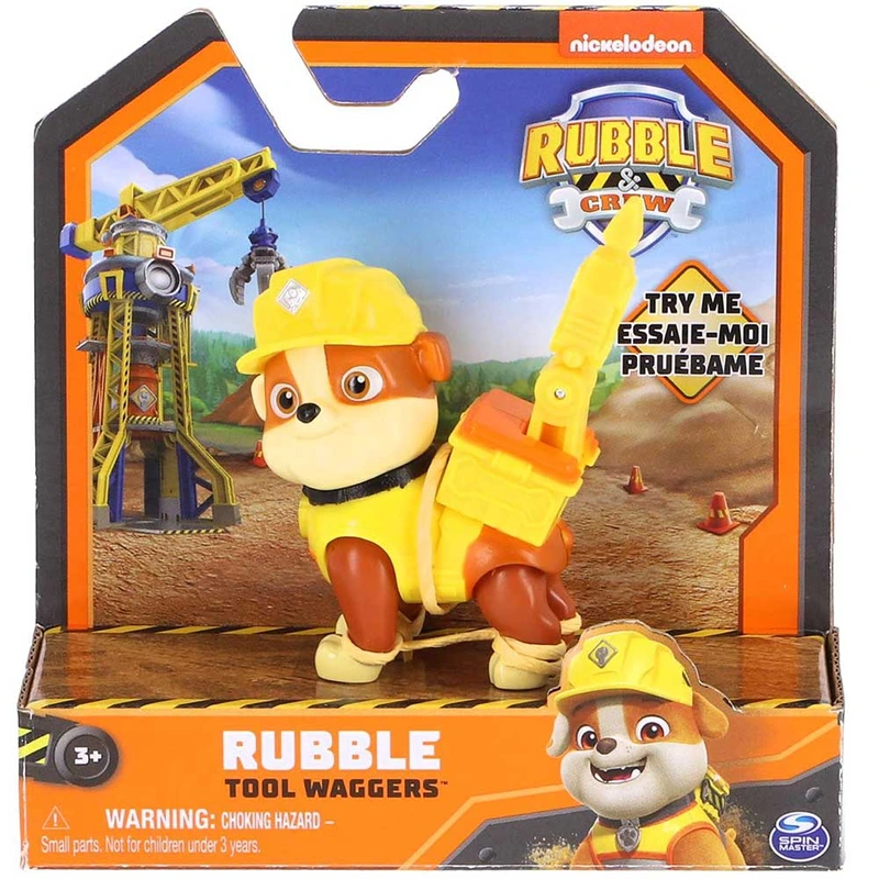 Кремез і команда: колекційна фігурка цуценяти Кремеза з механічною функцією — Rubble & Crew