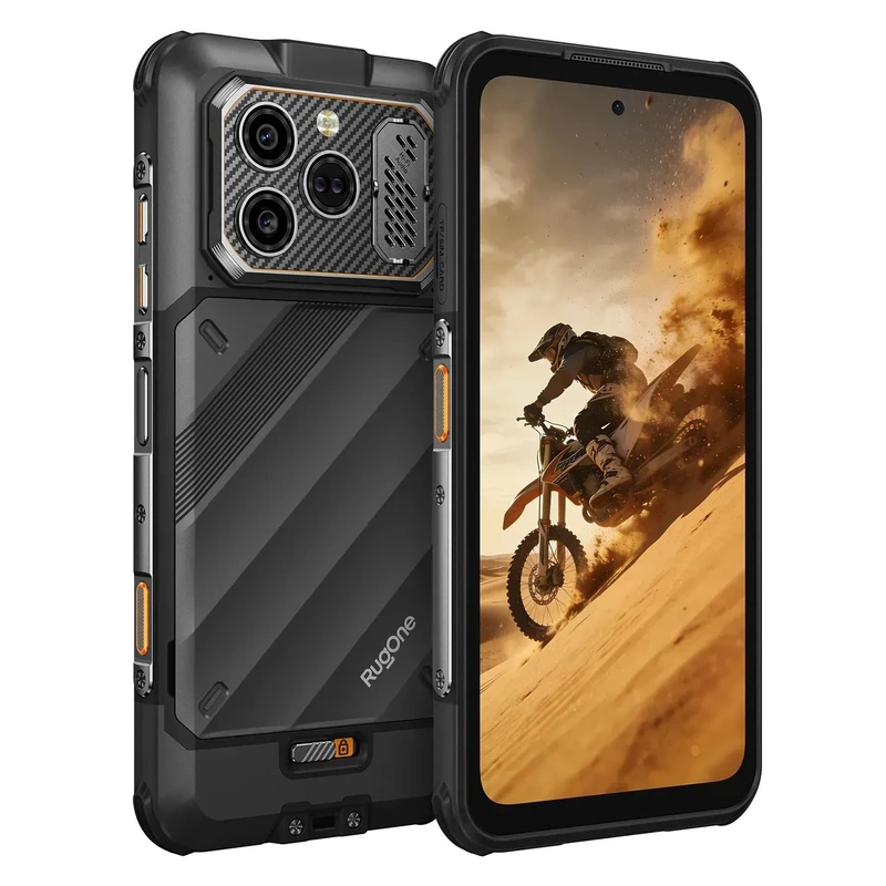 Смартфон RugOne Xever 8 8/256GB Black (6979400350111) (6979400350197)